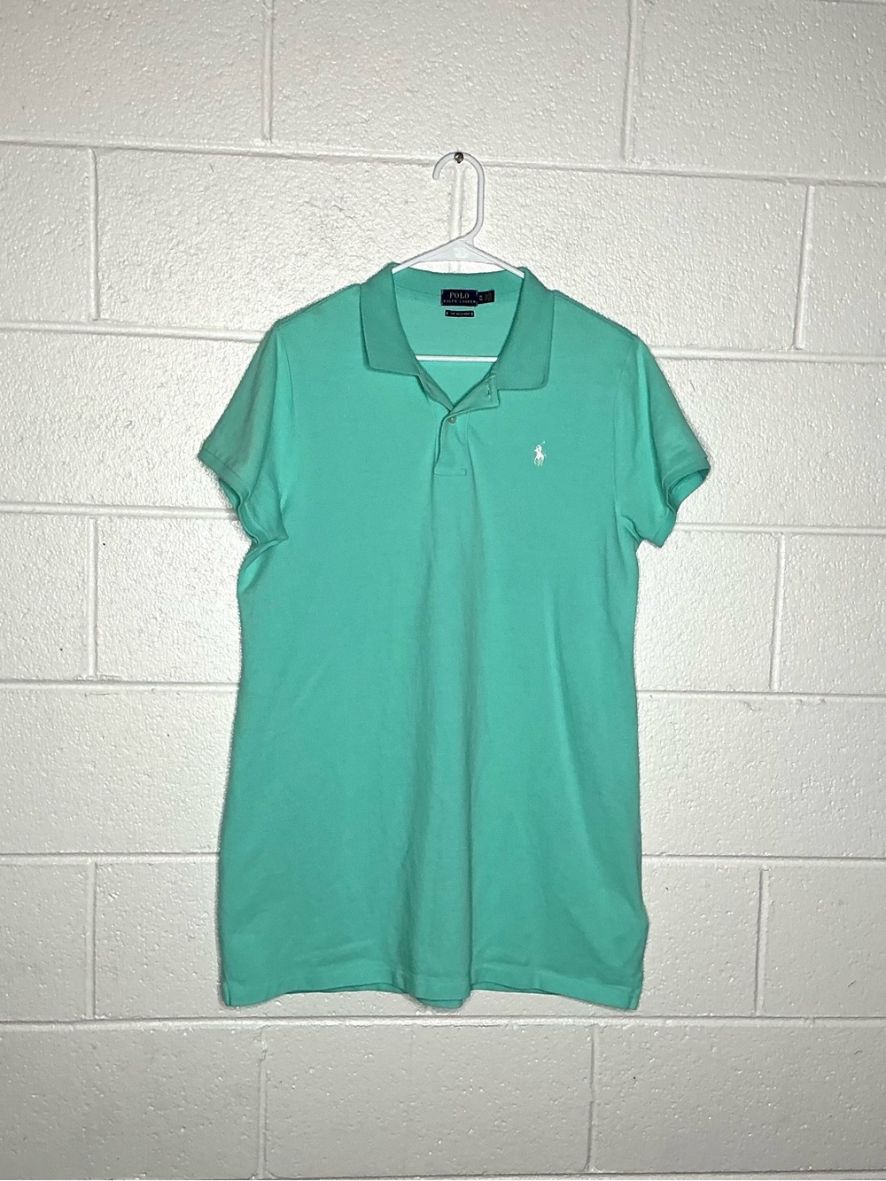 < Polo Ralph Lauren Turquoise The Mesh Mini Dress Size XL >